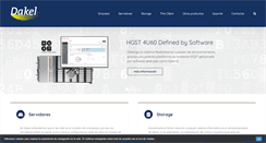 Desktop Screenshot of dakel.com